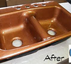 cast iron sink restoration project