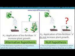 Difference Between Null Hypothesis And Alternative Hypothesis With Simple Example Youtube Null Hypothesis Hypothesis Examples Hypothesis