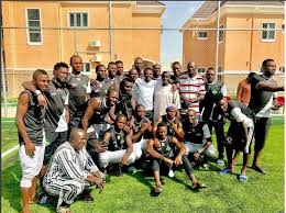 Mama agatha kwasena who has been living in a squalid hut for years was handed the keys on june 8, 2021 upon completion and dedication. Welcome To Sunny Ehigiator S Blog Ahmed Musa Hosts Nigerian Local League Players At His Mansion In Jos Photos