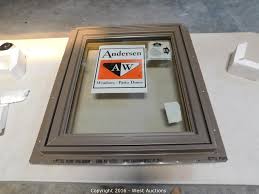 7200 galilee road, roseville, ca 95678. West Auctions Auction Surplus Auction 1 Insulation And Andersen Windows Item Andersen Casement Awning Window 20 5 X24
