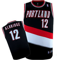 Cheap Nba Portland Trail Blazers 12 Lamarcus Aldridge Anthentic Black Jersey For Sale