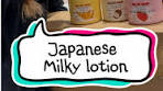 Japanese Milky Body Lotion for Radiant Skin