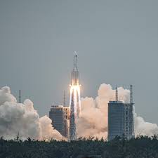 China daily via china launched an unmanned module last month containing what will become living quarters for three crew members on a permanent space station. Ipb9jmc2dvqwxm