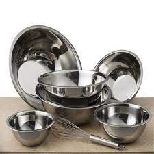Maybe you would like to learn more about one of these? Stainless Steel Mixing Bowls By Finedine Set Of 6 Polished Mirror Finish Nesting Bowls Cooking Supplies Cooking Tool Sets Aliexpress