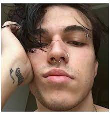 Guys With Nose Rings Nose Piercing Stud Small Nose Piercing Guys With Nose Piercings