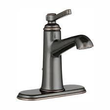 Kohler Georgeson Single Hole Single Handle Bathroom Faucet With Drain In Oil Rubbed Bronze R99912 4d1 2bz The Home Depot