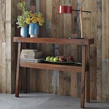 Rustic Acacia Console At West Elm Entry Of New House Just Have To Find The Perfect Console Table This One Is In Rustic Consoles Living Room Console Decor