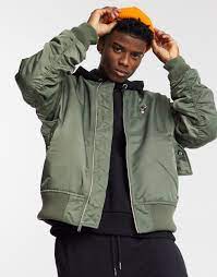 Nike Sport Punk Pack Bomber Jacket In Green For Men Lyst