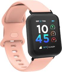 Lamshaw Compatible for ITOUCH AIR 4 Bands, 24mm Women Men,Soft Silicone  Replacement Sport Strap Wristband Compatible for ITOUCH AIR 4 41mm