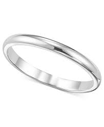 Macy S Women S Ring 2mm Platinum Wedding Band Reviews Rings Jewelry Watches Macy S Platinum Wedding Band Womens Wedding Ring Bands Wedding Bands