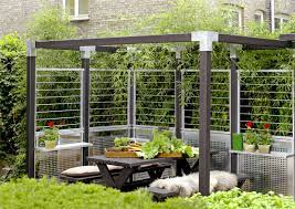 Weitere ideen zu spalier, garten, garten ideen. Stahlspalier Cubic Teil Eines Sichtschutz Systems Auch Als Zaun Element