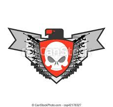 The best selection of royalty free army logo vector art, graphics and stock illustrations. Military Emblem Army Logo Soldiers Badge Skull In Beret Wings And Weapons Eagle And Guns Awesome Sign For Troops Canstock