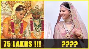 Most Expensive Wedding Dresses Of Bollywood Actress Most Expensive Wedding Dress Expensive Wedding Dress Bollywood Wedding Dress