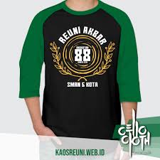 Gambar baju desain angkatan laut terlihat keren download now gambar. Reuni Akbar Angkatan 88 Sampai 18 Kaos Reuni Raglan Kombinasi Sablon Kaos Reuni Sablon Kaos Online