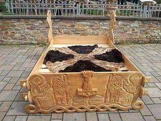 Massivholz bett neive aus kernbuche 160x200. 12 Wikinger Bett Ideen Wikinger Wikinger Mobel Mittelalterliche Mobel