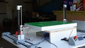 This is a typical diy cnc machine because it's made out of simple and cheap materials, some 3d printed parts and it has an arduino as a controller. Cnc Hot Wire Cutter Moves With Four Axes Arduino Blog