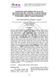 Skripsi fakultas ekonomi universitas diponegoro semarang 2010. Top Pdf Hubungan Hygiene Makanan Sumber Air Dan Personal Hygiene Dengan Kejadian Diare Pada Anak 123dok Com