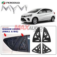 Jdm is an acronym and stands for japanese domestic market, this categorizes all vehicles madein japan. Buy Perodua Myvi 2018 Abs Rear Side Triangle Window Panel Glass Protector Cover 4pcs