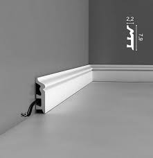 Plintus Iz Dyuropolimera S Kabel Kanalom Sx122 Kupit V Moskve V Internet Magazine Ampir Dekor Plintus Vintazhnye Ukrasheniya Dlya Doma Interer