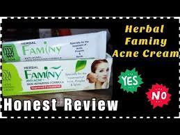 Herbal Faminy Acne Cream Honest Review Uses Side Effects Benefits Price Must Watch Youtube In 2021 Acne Cream Herbalism Anti Acne