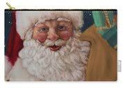 Jolly Saint Nick With Starry Night Painting by Walt Johnson