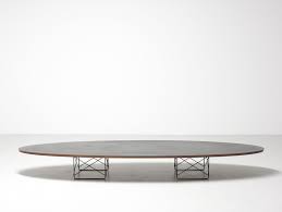 99 8% coupon applied at checkout save 8% with coupon Etr Elliptical Table Rod Base Or Surfbord Coffee Table By Charles Ray Eames For Herman Miller 1950s 80242