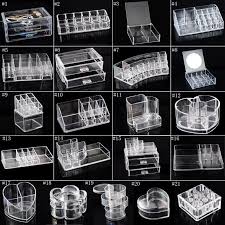 We did not find results for: 4 58 Clear Makeup Case Cosmetic Organizer Drawers Jewelry Storage Acrylic Cabinet Box Ebay Makeup Storage Box Makeup Storage Organization Jewellery Storage