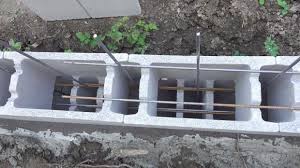 Stutzmauer Betonieren In 2020 Betonieren Stutzmauer Betonblock Garten