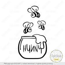 Maybe you would like to learn more about one of these? Bee Svg Honey Pot Svg Winnie The Pooh Svg Hunny Winnie The Etsy In 2021 Winnie The Pooh Drawing Winnie The Pooh Tattoos Winnie The Pooh