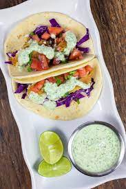 Fish tacos are one of the easiest, most delicious meals that just. Fish Tacos With Creamy Jalapeno Sauce Foodie Fun