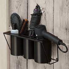 Amazon Com Jackcubedesign Hair Dryer Holder Hair Styling Product Care Tool Organizer Bath Supplies Acc Hair Tool Organizer Hair Dryer Holder Hair Tool Storage