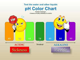 Ph Color Chart Kangen Water Mucus Color Chart Ph Water