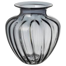 Tonsatta Vase Gray Ikea In 2020 Vase Large Vase Ikea Vases