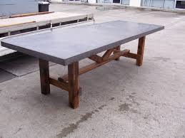 Rustic Patio Table Concrete Top Stm Rectangular Miami Outdoor Table Custom Grc Patio Furniture For Sale Patio Table Top Patio Table