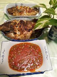 Gurame Bakar Asam Manis Masakan