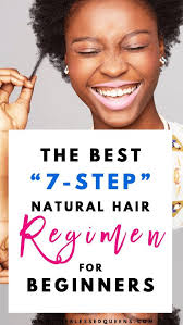 The Best 7 Step Natural Hair Regimen For Beginners You Cant Miss The Blessed Queens Natural Hair Regimen Natural Hair Styles Hair Regimen