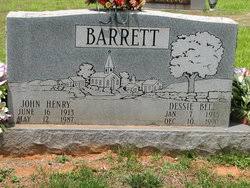 Dessie Bell Barrett (1915-1990)