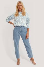 Mom Jeans Ripped High Waisted Mom Jeans Na Kd Com