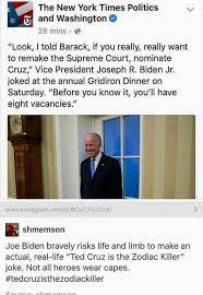 Joe Biden Zodiackiller Obiden Funny Memes Giggle Jokes