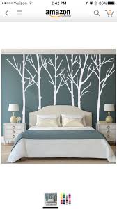 They are one of those unique items that dreams are made of. Love The Trees On The Wall Behind The Headboard Or Even Instead Of A Headboard Home Decor Bedroom Decor Headboard Wall