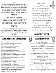 And the style isn't even bad; Steps To A Good Confession Made By Teachers