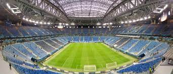 Though a new stadium, it had a long history well before opening. Gazprom Arena Stadion In Sankt Peterburg St Petersburg