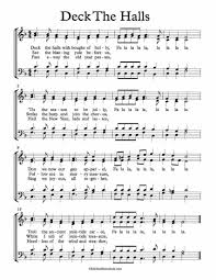 Learning to read key signatures isn't difficult. Free Choir Sheet Music Deck The Halls Key Of Eb F And G Major Enjoy The Christmas Music Sheet Music Music Deck The Halls