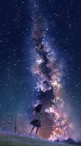Wallpaper Galaxy Acesse Agora Galaxy Star Sky Cu Noite Nature Wallpaper Galaxy Papeldeparede Anime Backgrounds Wallpapers Anime Scenery Sky Anime
