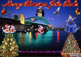 Christmas in australia with all abroad baby. Merry Christmas Jolie Picmix