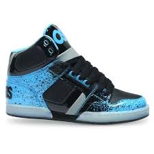 Black And Gold Dc High Tops Osiris Shoes Nyc 83 Cyan Black Fade Hi Top Trainers Osiris Shoes Dc Shoes Women Comfortable Mens Shoes