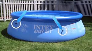 Piscine Autoportee Intex Easy Set Youtube