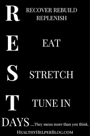 R E S T Days Healthy Helper Rest Day Quotes Rest Day Workouts How To Stay Healthy