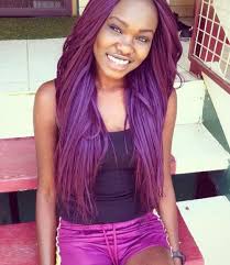 Some are like color with braids. Top 13 Cute Purple Hairstyles For Black Girls This Season