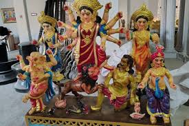 Durga Puja 2025: Durga idol made of ...